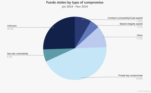 Compromised Private Keys Remain the Leading Cause of Crypto Losses in 2024