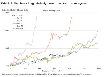 Grayscale Research Predicts Current Bull Run Could Extend Into 2025 and Beyond