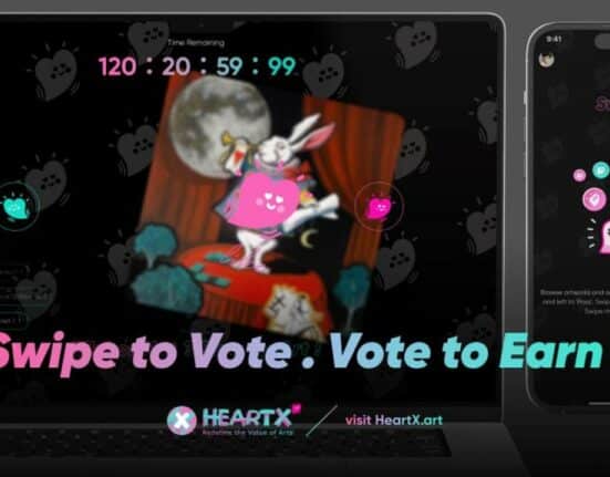 HeartX Unveils Token Airdrop Game “Vote-to-Earn” to Warm Up the Launch of the Platform
