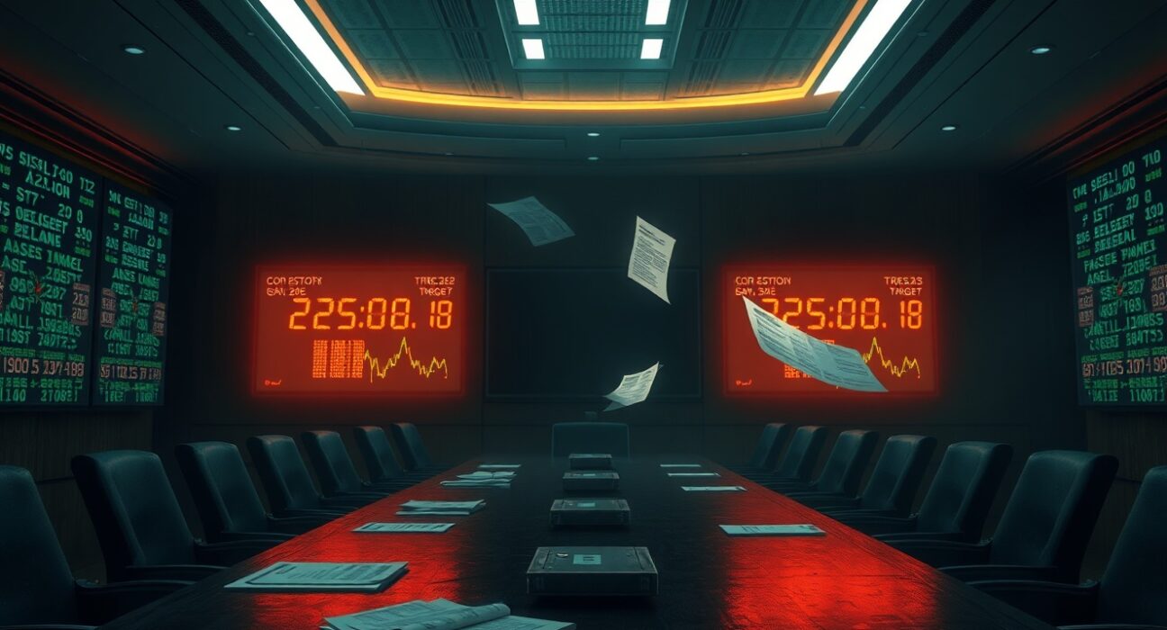 Illustration of the 10X Capital disclosure failure allegation and SEC compliance investigation.