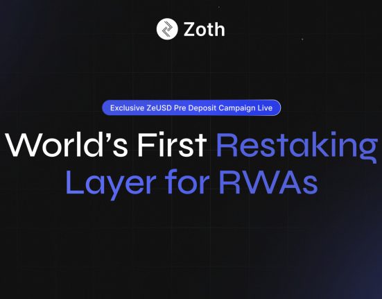 Zoth Launches First Ever RWA Restaking Layer with ZeUSD, Announces Exclusive Pre-Deposit Campaign