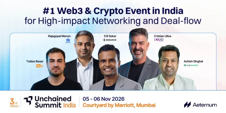 Unchained Summit India to Convene Leaders Shaping India’s Digital Asset Future