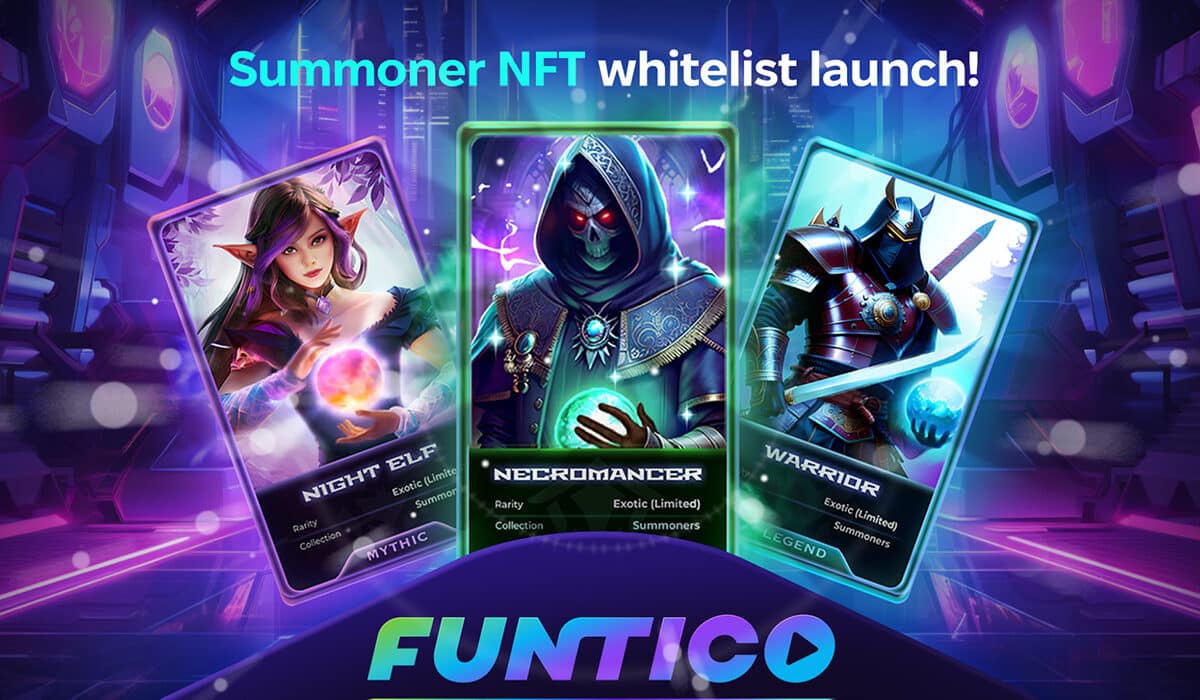 Funtico Launches Exclusive Whitelist for Summoners NFT Sale