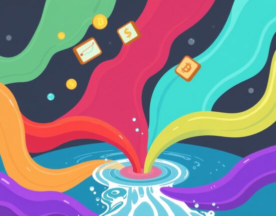 1inch Aqua shared liquidity protocol connecting multiple DeFi applications through capital sharing