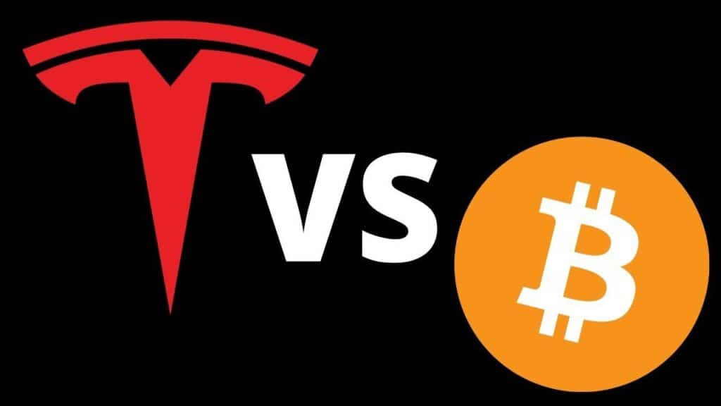 Bitcoin and Tesla 