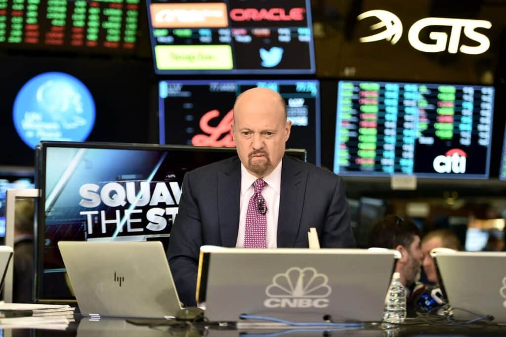 CNBC's host Jim Cramer reasons his investments in Bitcoin