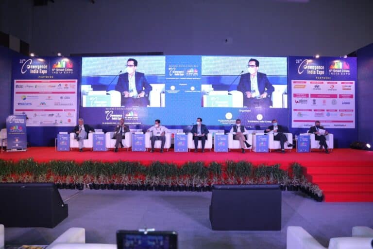 Emerging Tech Summit held on Day 2 at the 28th Convergence India and the 6th Smart Cities India Expo 2021 at Pragati Maidan, New Delhi