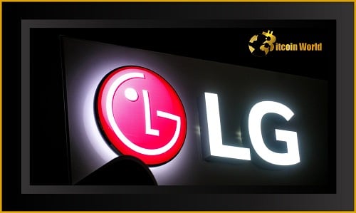 LG Electronics, based in South Korea, is experimenting with cryptocurrency and blockchain technology