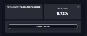 SHIB Burn Portal dashboard
