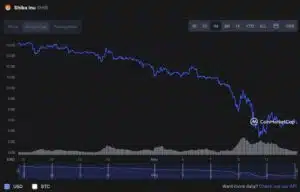 SHIB Market Cap Decline