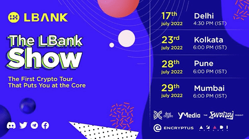 LBank to host India’s Biggest Crypto Tour Across 4 Cities