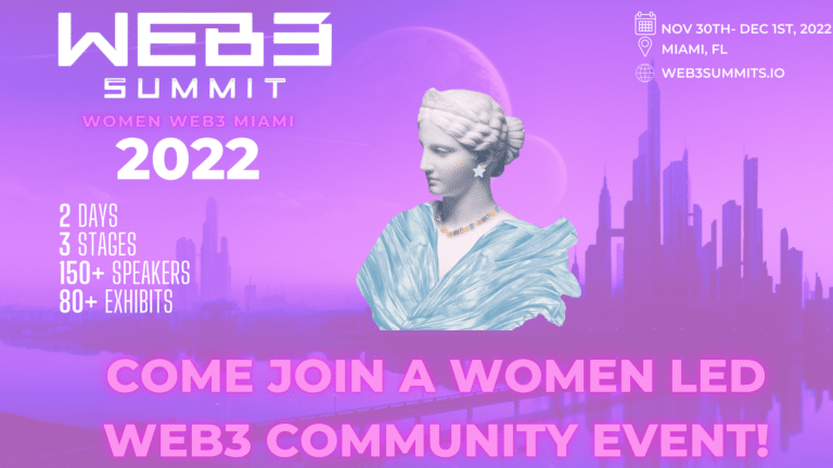 Women-run Web3 Summit to lead the iconic Art Basel Miami