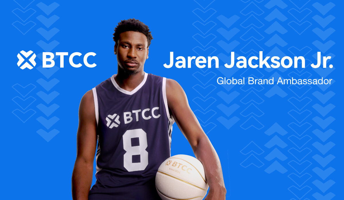 BTCC Exchange Announces First Sports Sponsorship with NBA’s Jaren Jackson Jr.