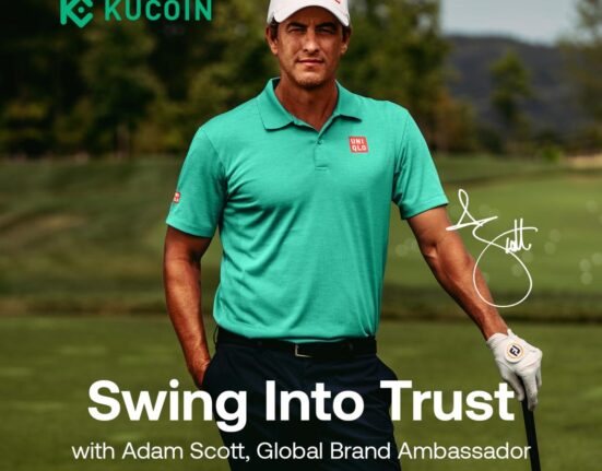 KuCoin Partners with Golf Icon Adam Scott as Global Brand Ambassador