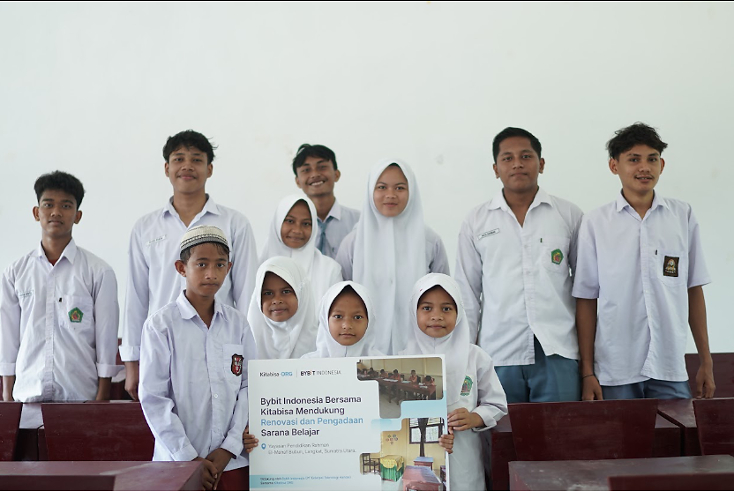 Bybit Indonesia Supports Post-Flood Education Recovery in North Sumatra