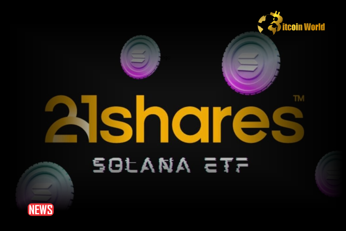 21Shares Becomes Second Major Firm To Apply For A Spot Solana ETF This Week