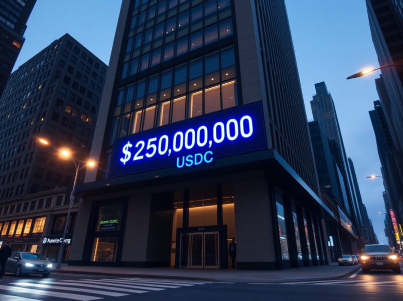 250 Million USDC Minted: A Powerful Signal for Crypto Market Liquidity