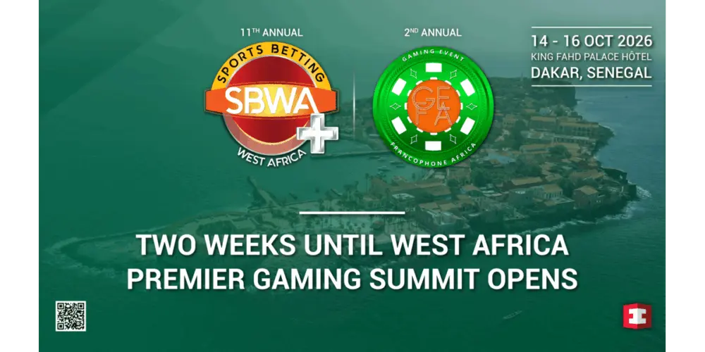 Two Weeks Until Sports Betting West Africa+ Summit 2026 and Gaming Event Francophone Africa 2026 in Dakar