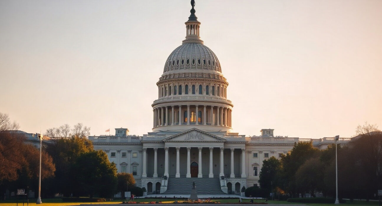 U.S. Capitol building in Washington, D.C., representing the national debt milestone