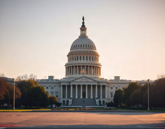 U.S. Capitol building in Washington, D.C., representing the national debt milestone