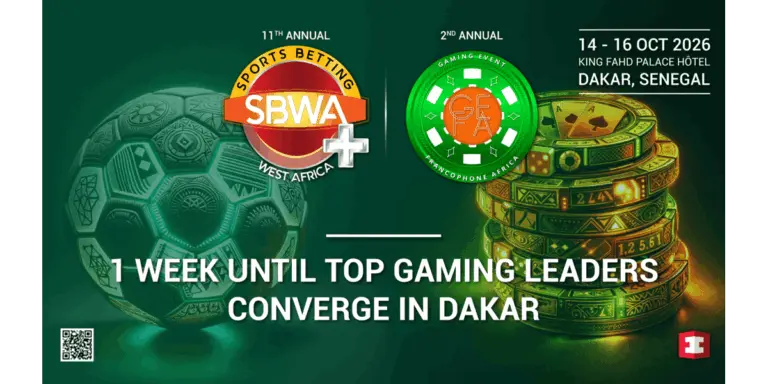 Only 1 Week Left: West & Francophone Africa’s Premier Gaming Summits Arrive in Dakar