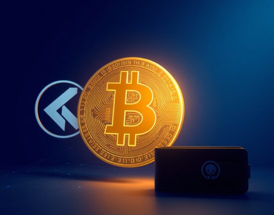 5,000 BTC transferred from Kraken to an unknown wallet in a $387 million cryptocurrency transaction