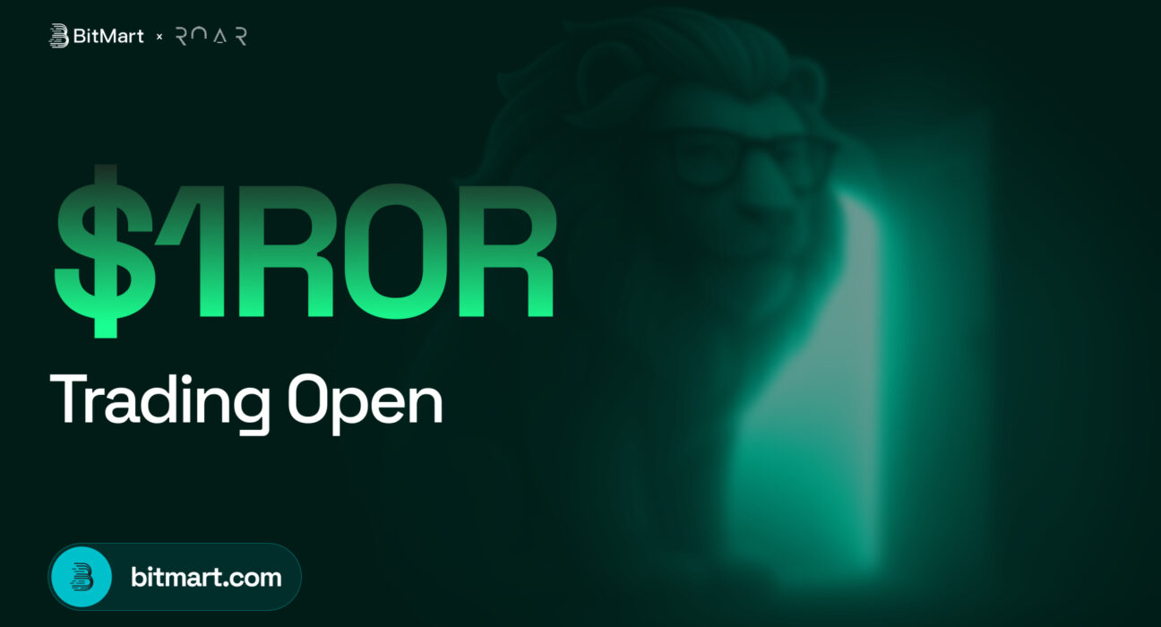 R0AR Lists on BitMart: $1R0R Makes CEX Debut