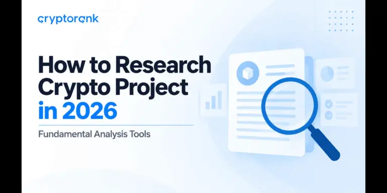 How to Research Crypto Project in 2026: Fundamental Analysis Tools