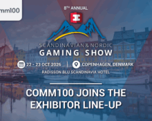 6 Weeks until the Scandinavian & Nordic Gaming Show 2026: Comm100 on AI-Powered Player Engagement