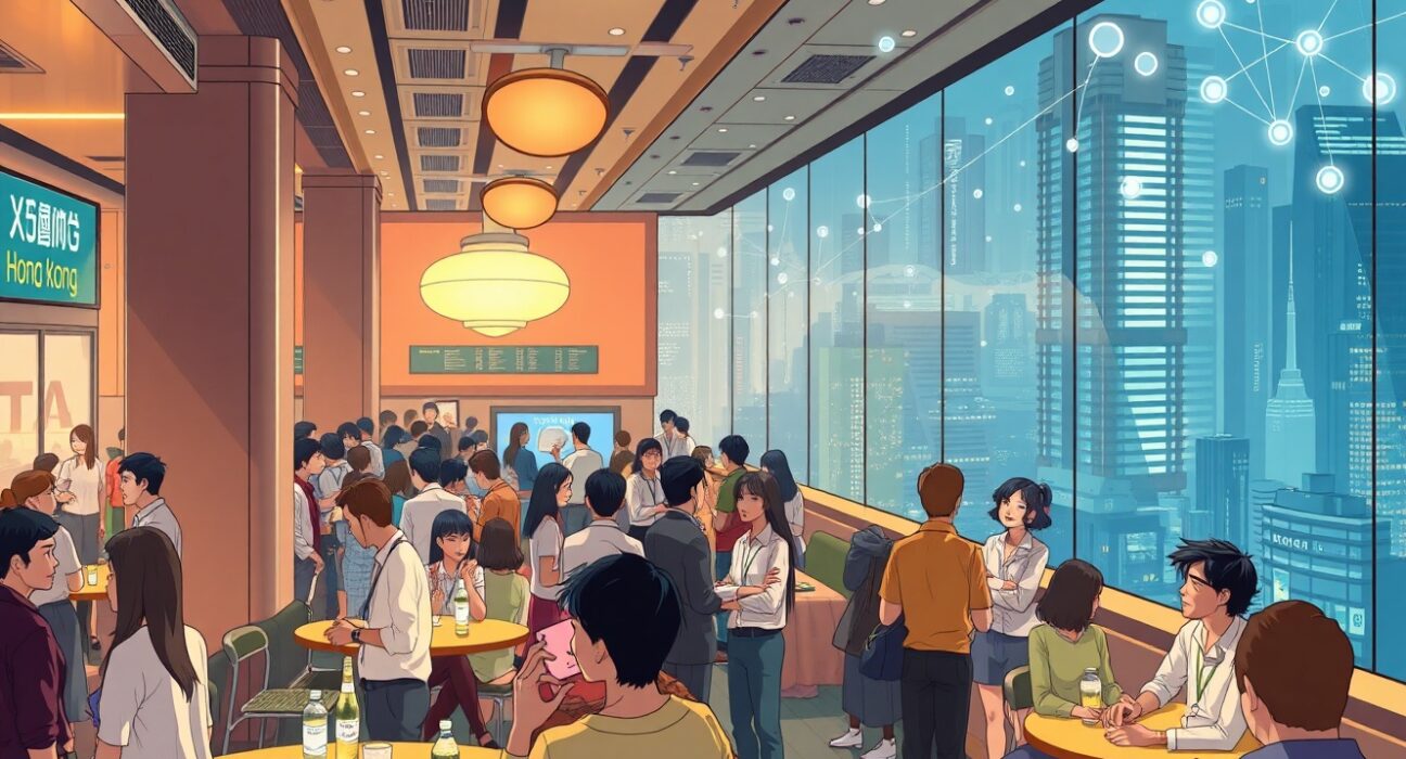 9CAT Group hosts the BLOCK:LOUNGE Web3 networking event at Consensus Hong Kong 2026.