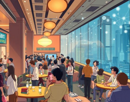 9CAT Group hosts the BLOCK:LOUNGE Web3 networking event at Consensus Hong Kong 2026.