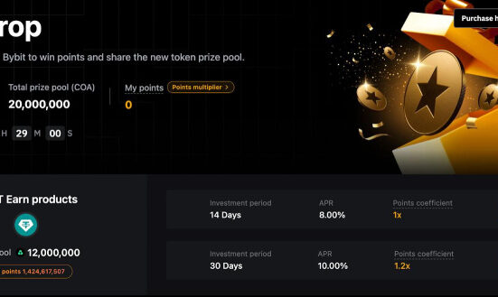 Bybit Megadrop Phase 7 Project COA Breaks Record with 50 Million USDT Products Sold Out Within 4 Hours