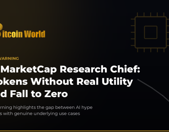 CoinMarketCap Research Chief Warns AI Tokens Without Real Utility Could Fall to Zero