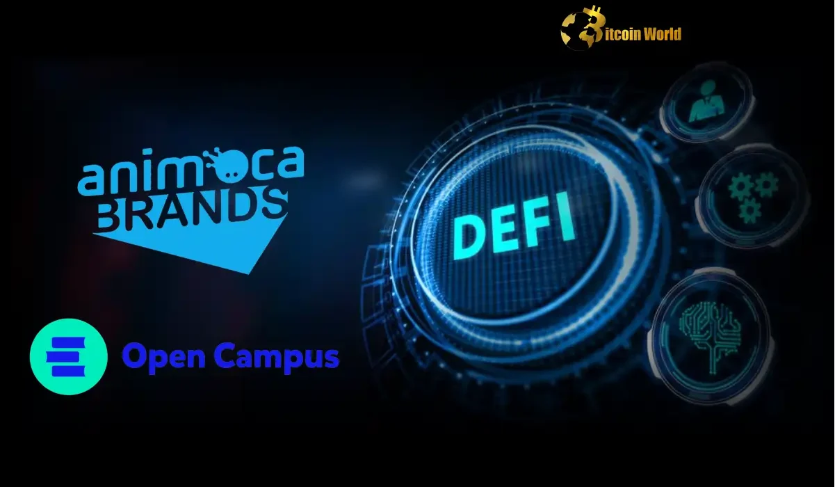 Animoca Brands & Open Campus Empower DeFi Student Loans with $10M Injection