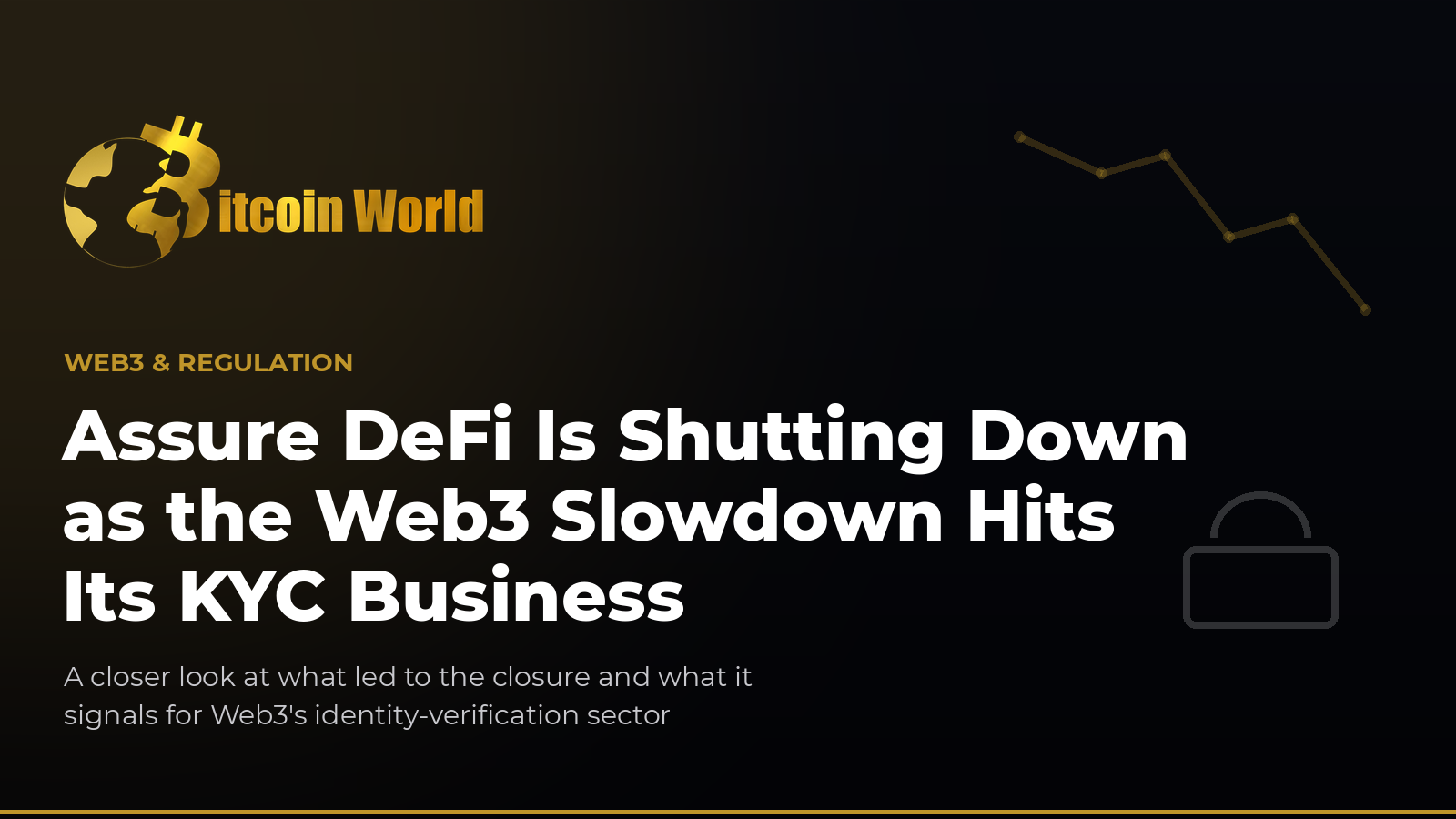 Assure DeFi Is Shutting Down as the Web3 Slowdown Hits Its KYC Business