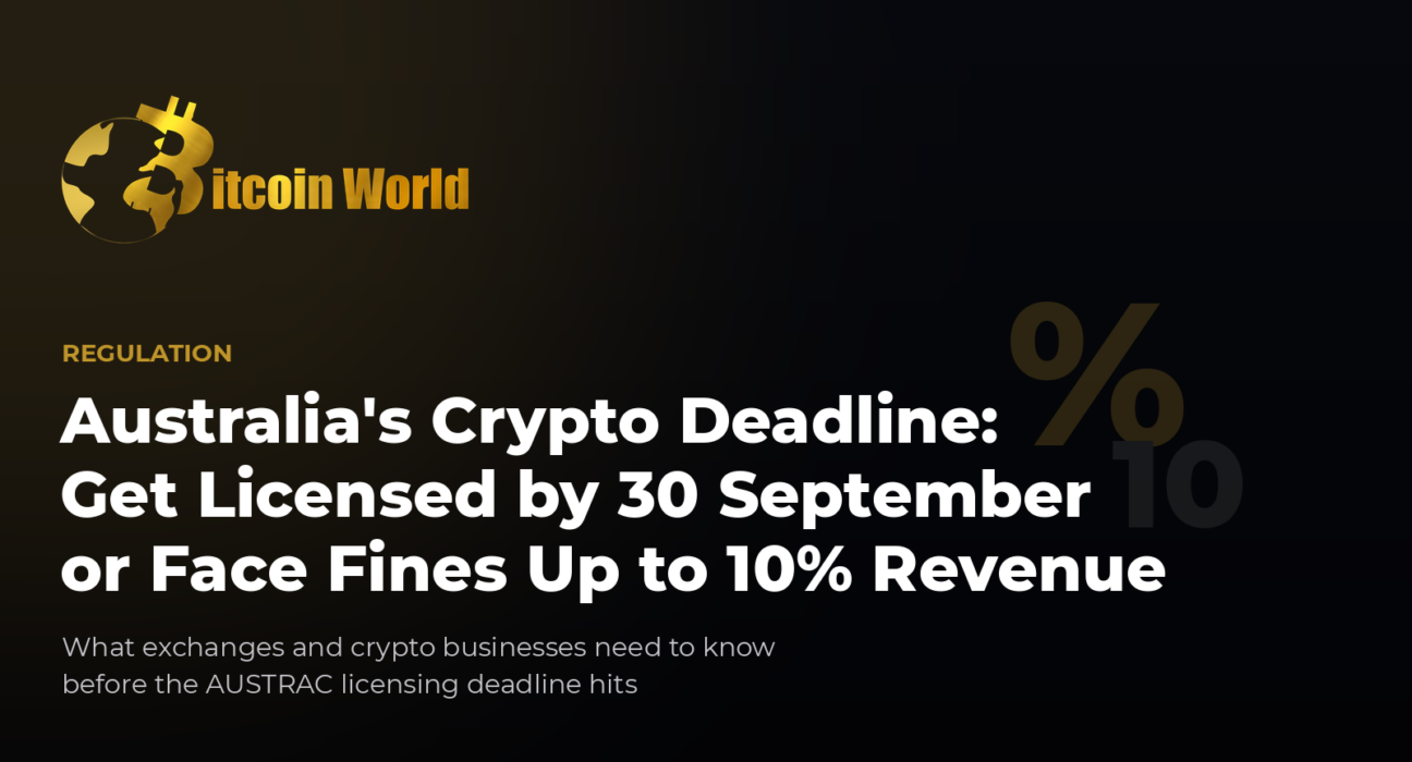 Australia's Crypto Deadline