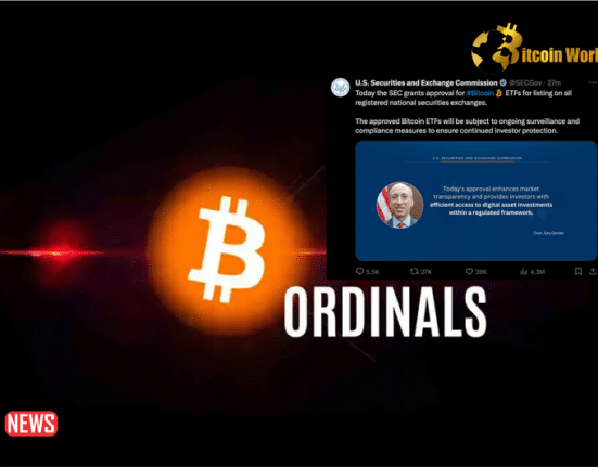SEC Chair Gary Gensler's “Misleading” Tweet Immortalized On Bitcoin Ordinal Forever
