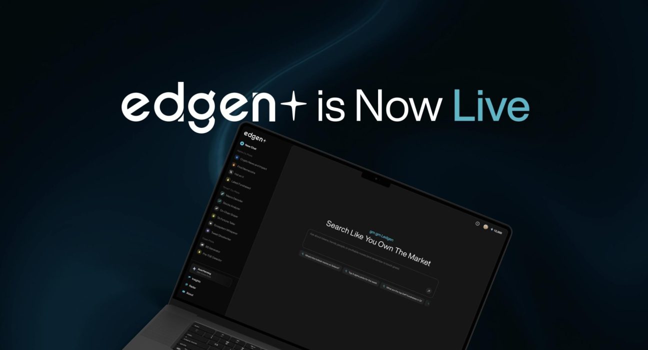 Edgen Launches "AI Super App," Democratizing Institutional-Grade Crypto Market Intelligence