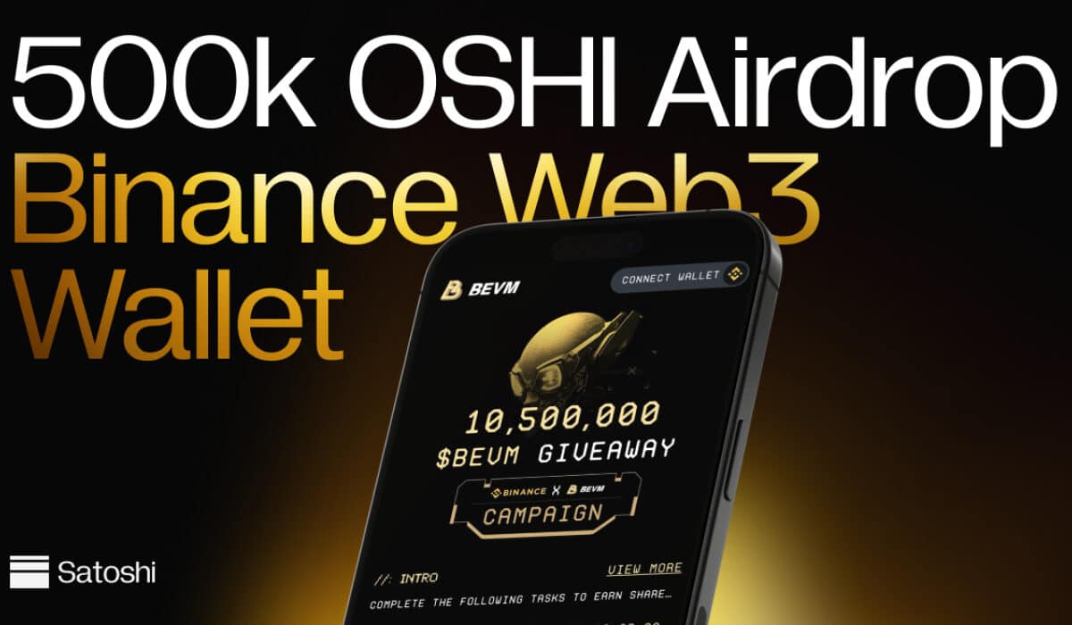 Satoshi Protocol: First CDP on Bitcoin Layer2, 500k OSHI Airdrop with Binance wallet and BEVM