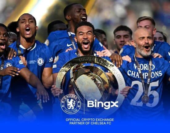 BingX Joins Fans Worldwide in Celebrating Chelsea FC's World Championship Victory