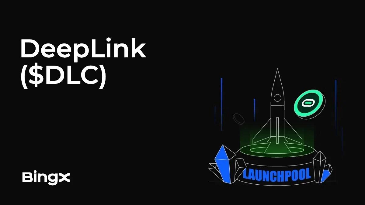 BingX Welcomes DeepLink Protocol to Launchpool, Offering 6,666,667 DLC Tokens for Staking logo