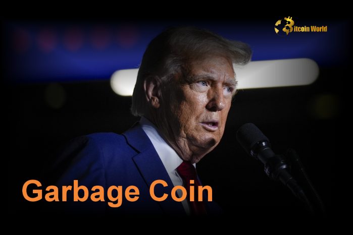 Bitcoin Magazine Labels Trump Memecoin as “Garbage Coin”