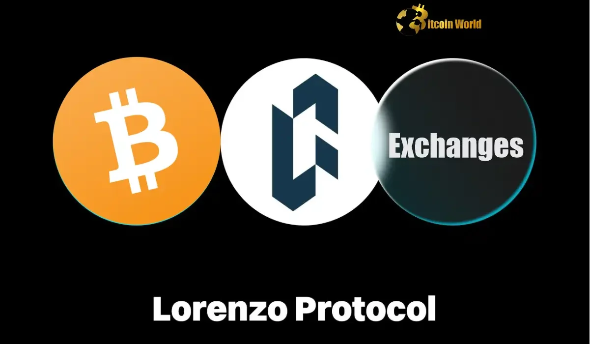 Bitcoin Deposit Alert Lorenzo Protocol-Linked Address Moves Massive BTC to Exchanges