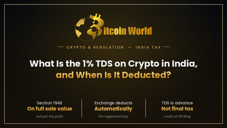 TDS on Crypto in India