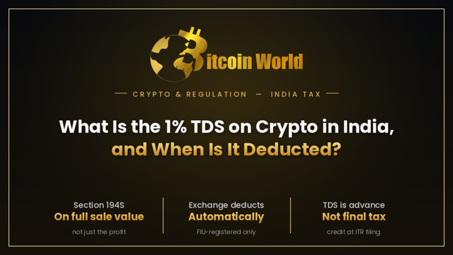 TDS on Crypto in India