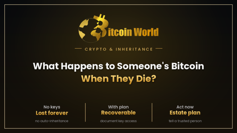 What Happens to Someone's Bitcoin When They Die?