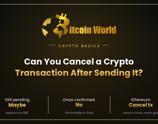 Can You Cancel a Crypto Transaction After Sending It?