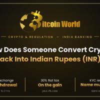 Convert Crypto Back Into Indian Rupees