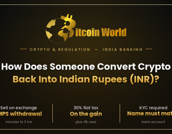 Convert Crypto Back Into Indian Rupees