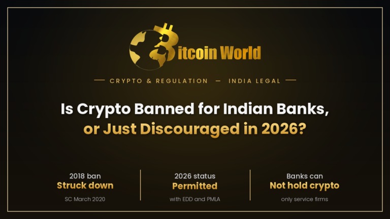Crypto Banned for Indian Banks